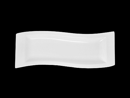 Блюдо прямоугольное 330 мм Royal White /6/24/