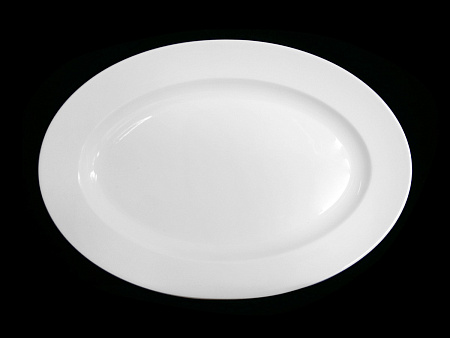 Блюдо овальное 350*245 мм Royal White /4/12/